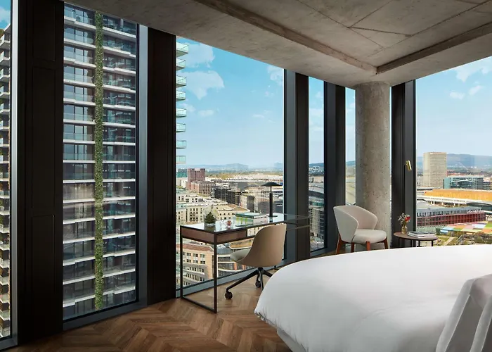 فندق Nh Collection Frankfurt Spin Tower